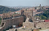 Veliko Turnovo - Tsarevets Hill, the mediaeval walls 